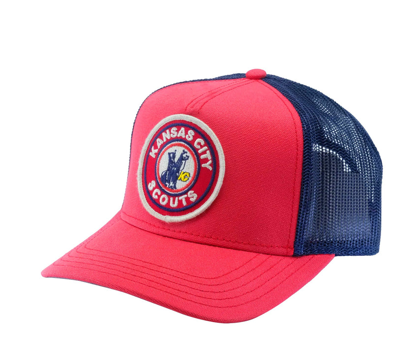 Kansas City Scouts NHL Valin Snapback Cap