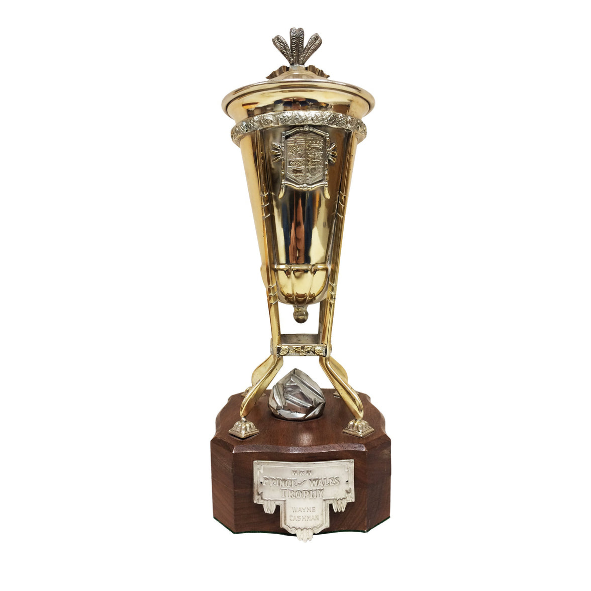 Wayne Cashman 1971/72 Boston Bruins Prince of Wales Issued Trophy
