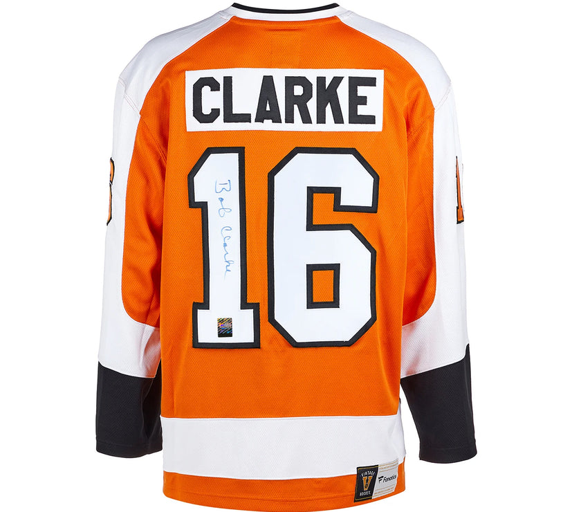 Bobby Clarke Signed Philadelphia Flyers Vintage Jersey - Heritage Hockey™
