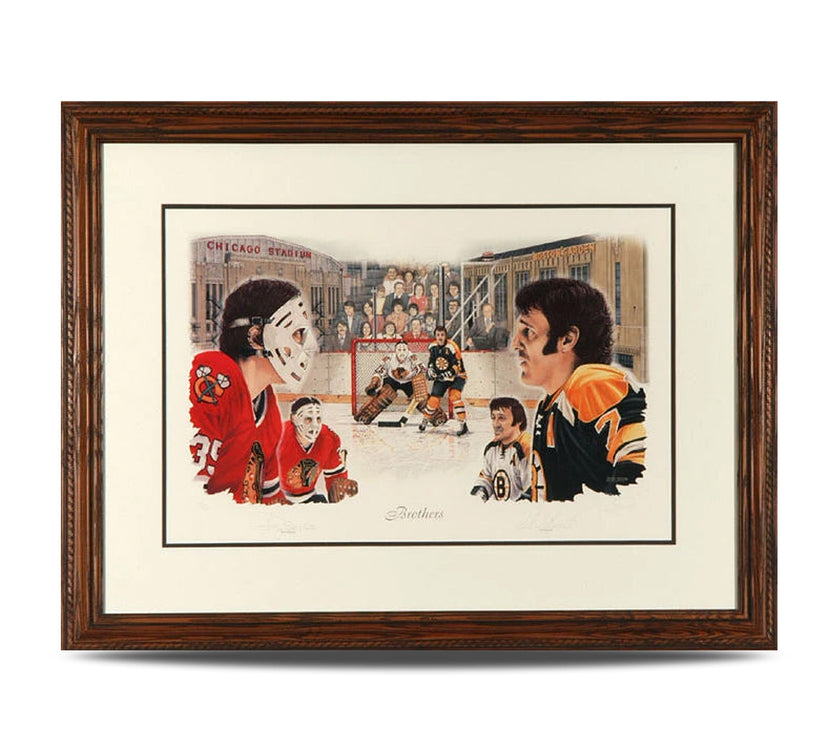 Brothers - Phil & Tony Esposito Signed Limited Edition Print