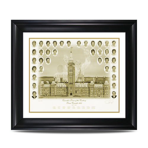 Canada’s Team of the Century – Team Canada ‘72 Sepia Tone Print