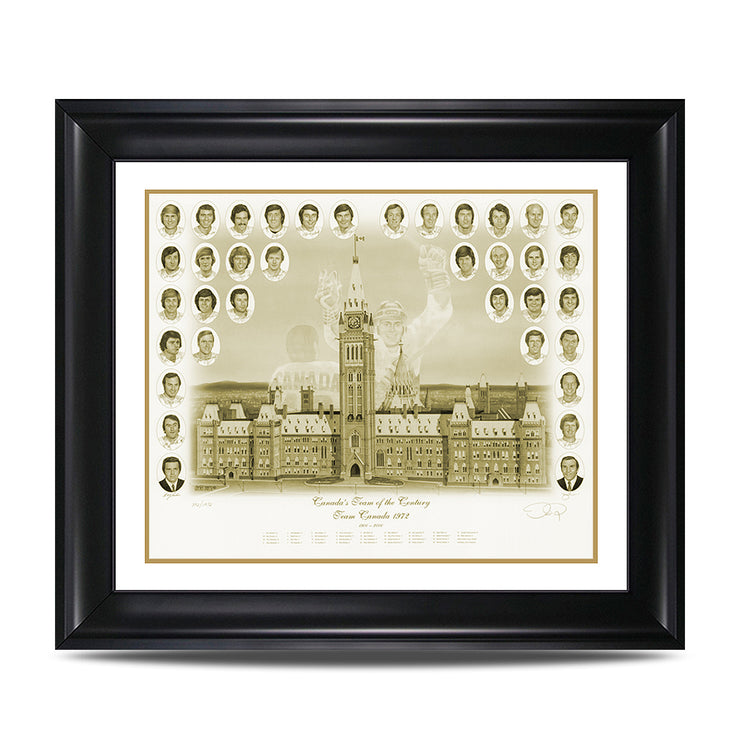 Canada’s Team of the Century – Team Canada ‘72 Sepia Tone Print