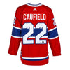 Cole Caufield Signed Montreal Canadiens Adidas Pro Home Jersey