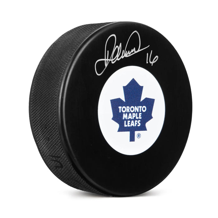 Darcy Tucker Signed Toronto Maple Leafs Puck