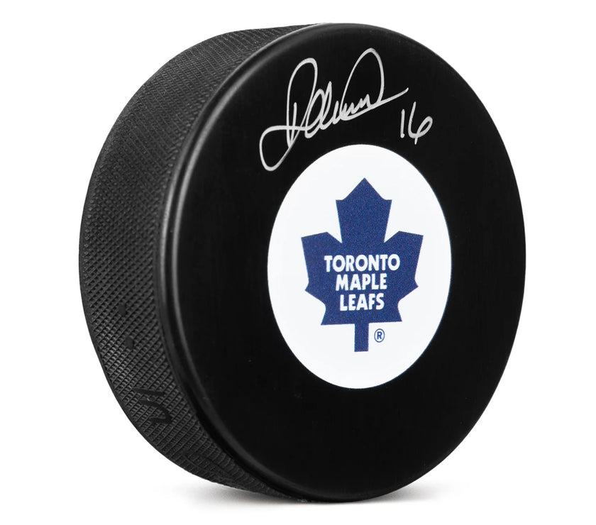 Darcy Tucker Signed Toronto Maple Leafs Puck