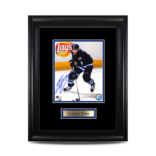 Evander Kane Signed Winnipeg Jets Framed Photo