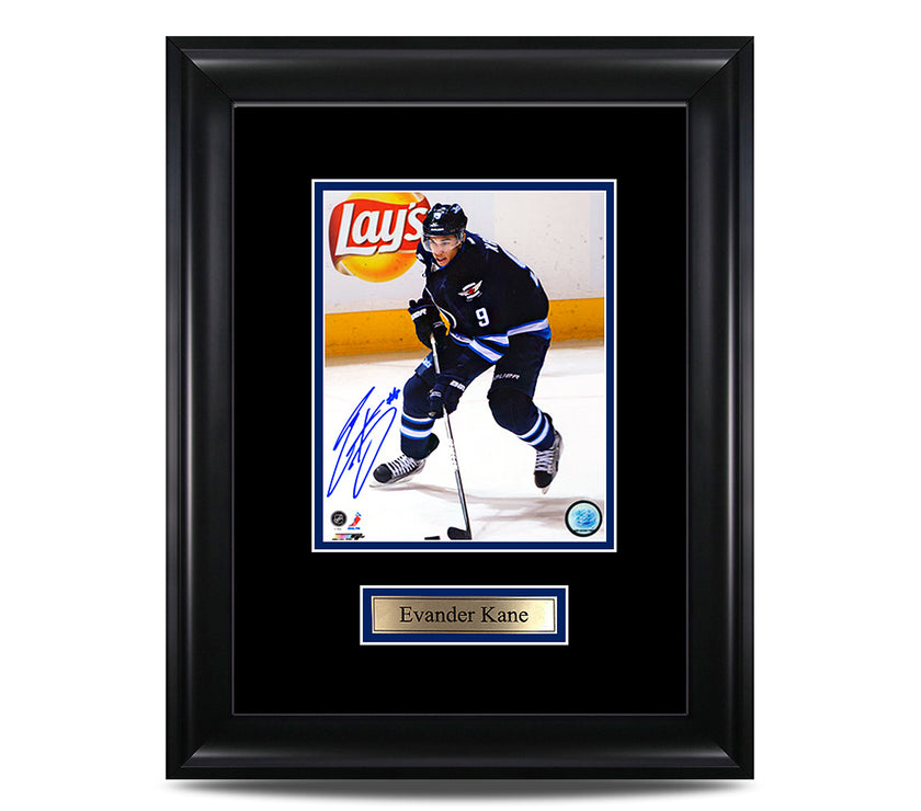 Evander Kane Signed Winnipeg Jets Framed Photo