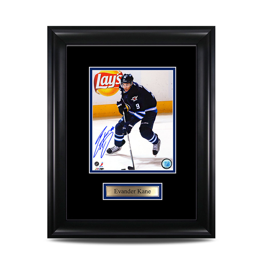 Evander Kane Signed Winnipeg Jets Framed Photo