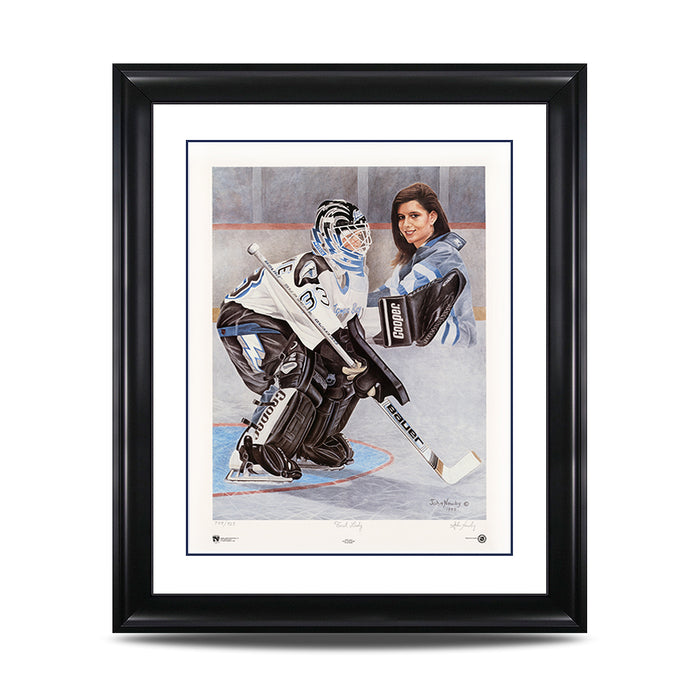 First Lady – Manon Rheaume Signed Limited Edition Print - Heritage Hockey™
