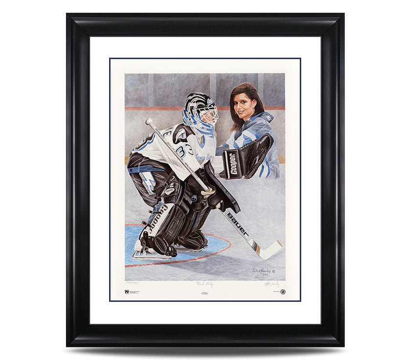 First Lady – Manon Rheaume Signed Limited Edition Print