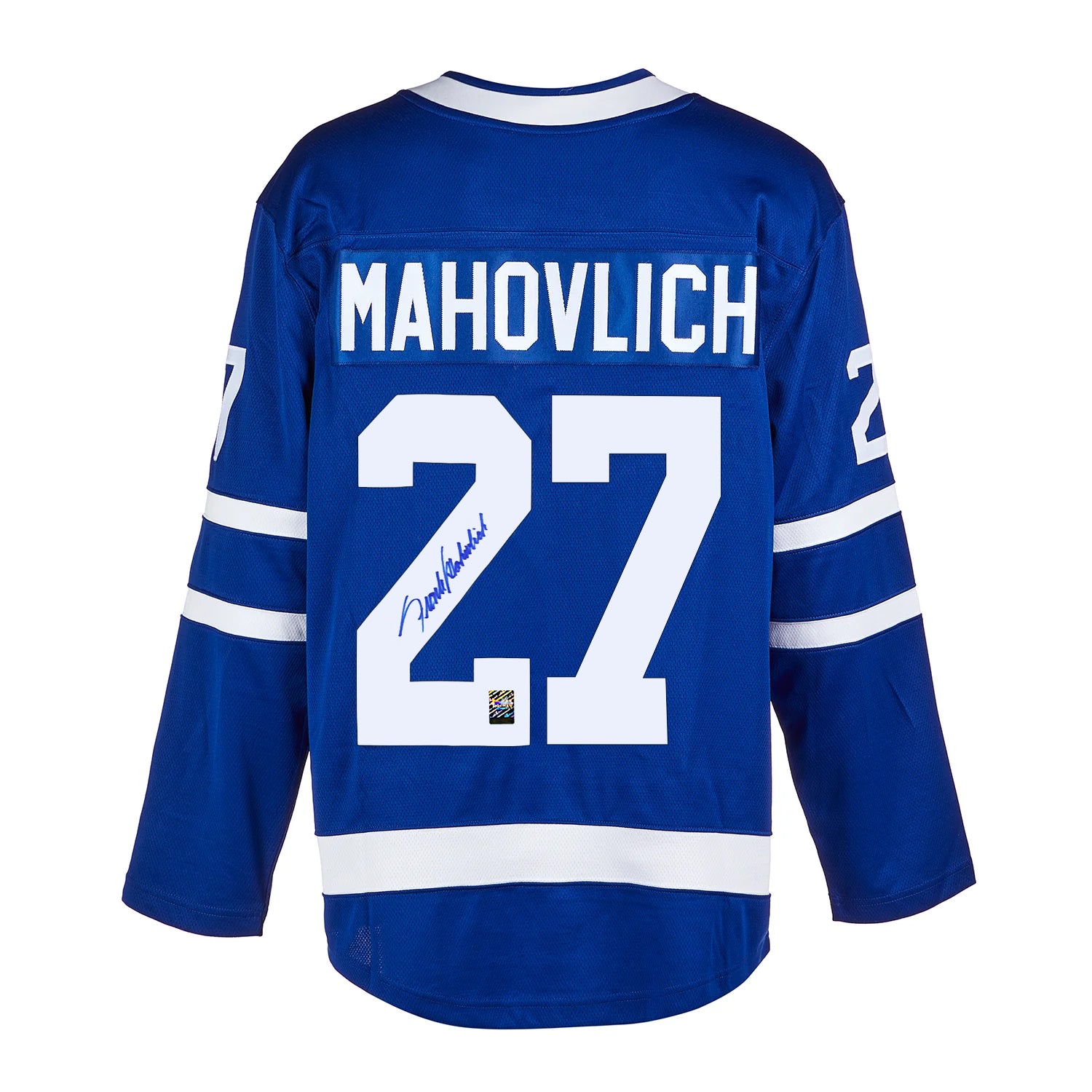 Frank Mahovlich Signed Toronto Maple Leafs Fanatics Breakaway Home Blue Jersey
