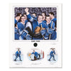 Glory Years Limited Edition Print Signed by Bobby Baun, Johnny Bower & Ron Ellis