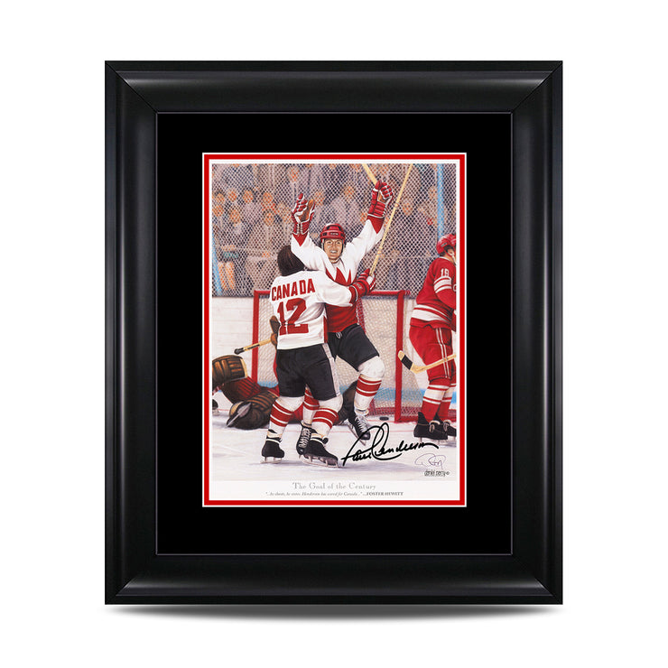 The Goal of the Century – Paul Henderson Signed 12 x 15 Legends Series Print