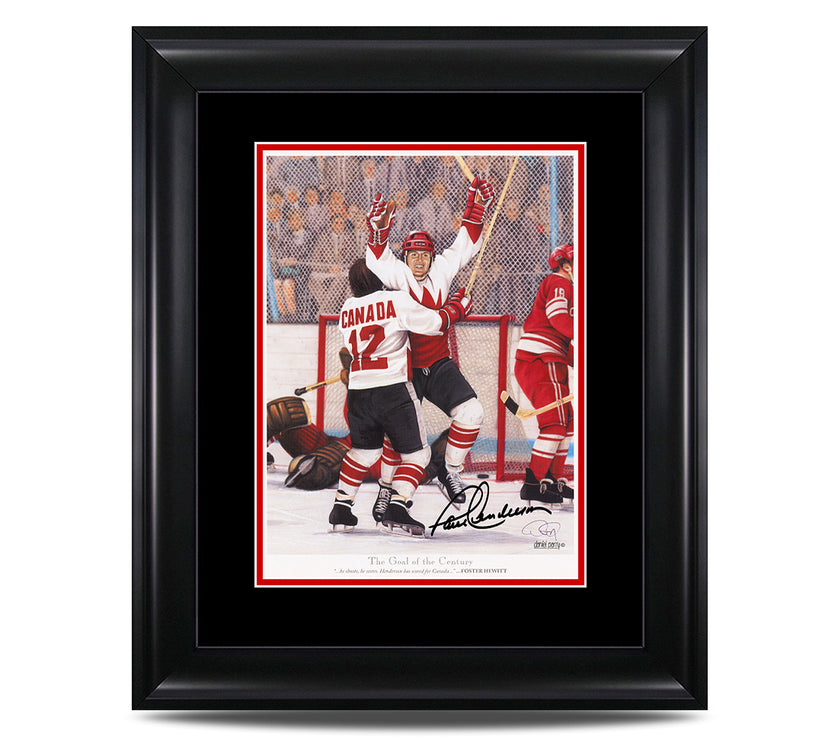 The Goal of the Century – Paul Henderson Signed 12 x 15 Legends Series Print