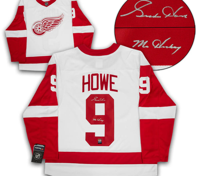 Gordie Howe Signed Detroit Red Wings Fanatics Breakaway Away White Jersey