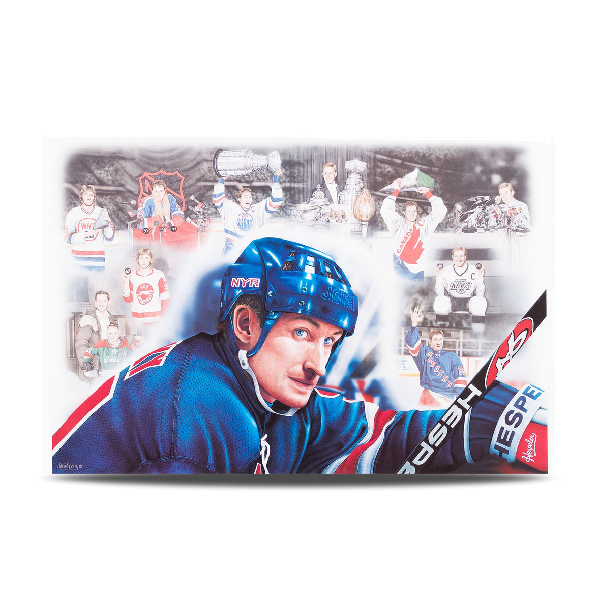 Wayne Gretzky 1999 – Signed Limited Edition Print - Heritage Hockey™