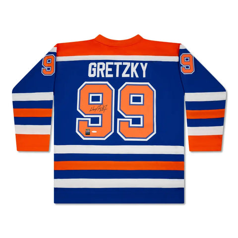 Wayne Gretzky Signed Edmonton Oilers Vintage Mitchell & Ness 1986-87 Jersey