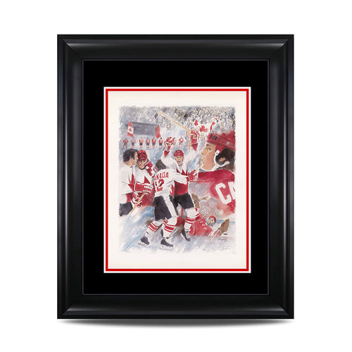 Paul Henderson Collage - Signed Limited Edition Summit Series Print