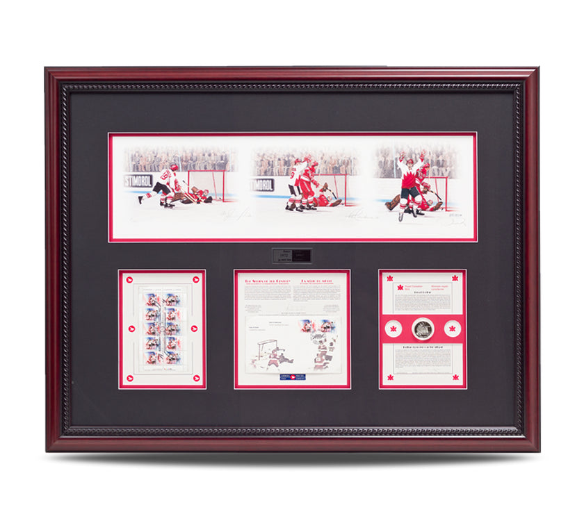 History Unfolds – Paul Henderson & Vladislav Tretiak Signed Limited Edition Print