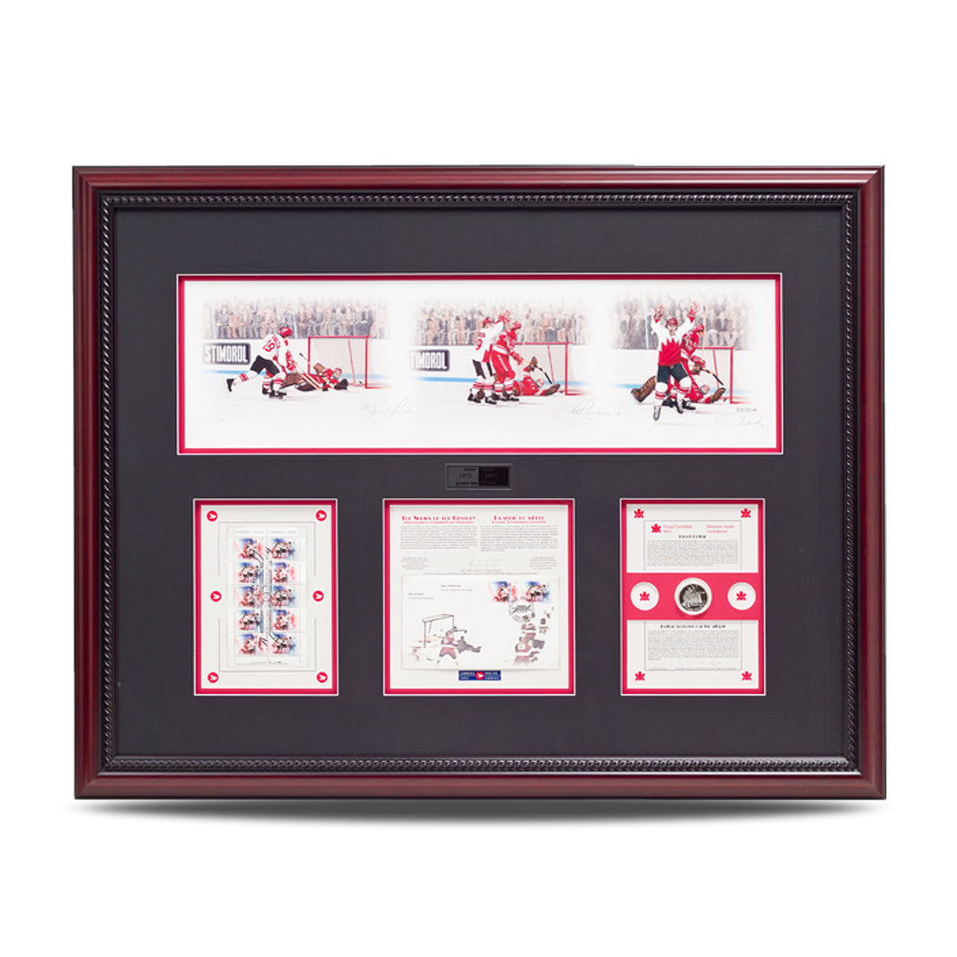 History Unfolds – Paul Henderson & Vladislav Tretiak Signed Limited Edition Print