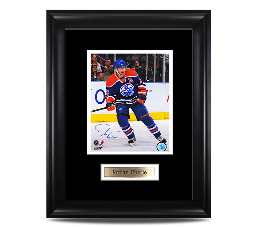 Jordan Eberle Signed Edmonton Oilers Framed Photo