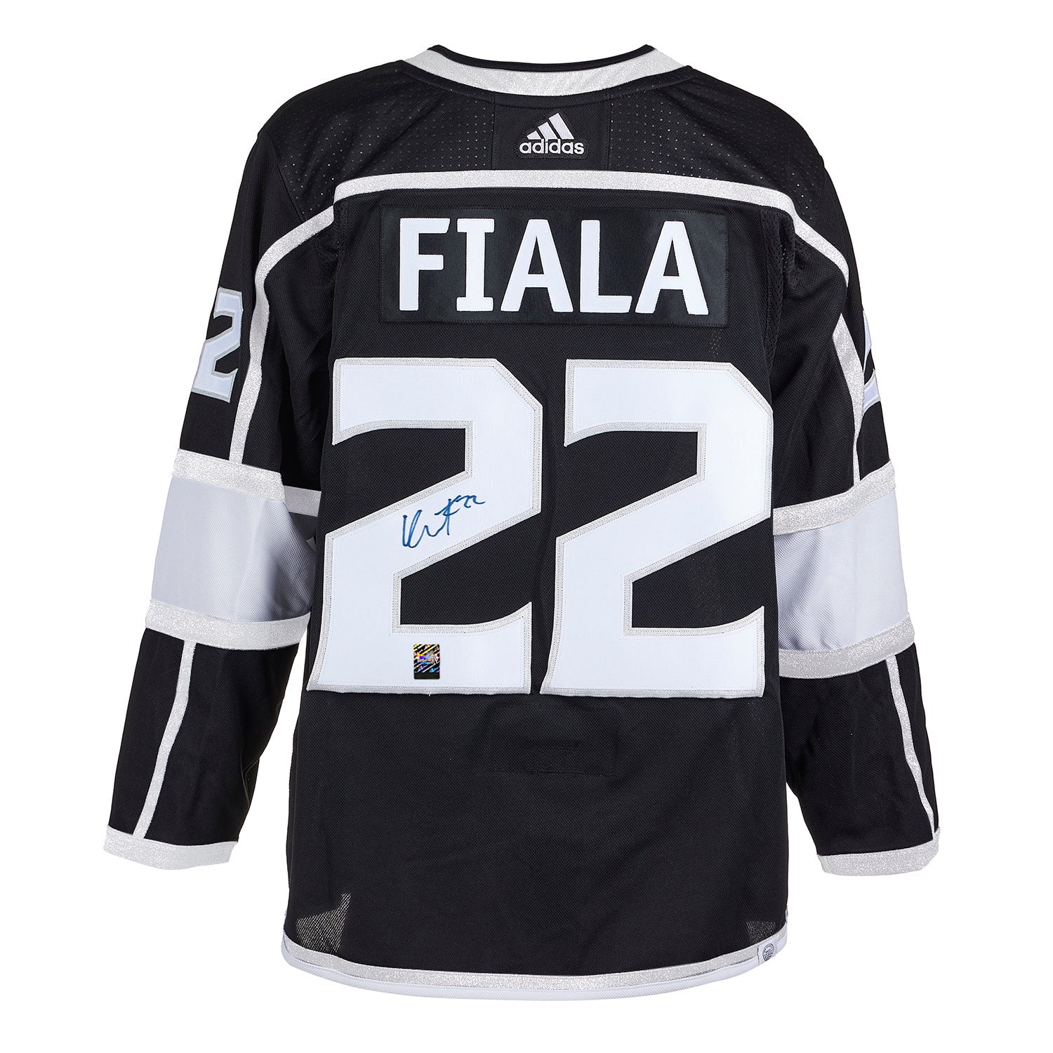Kevin Fiala Signed Los Angeles Kings Adidas Pro Home Black Jersey