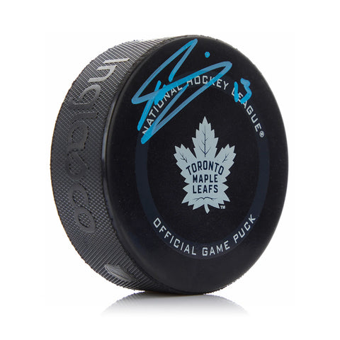 Mats Sundin Signed Toronto Maple Leafs Official Game Puck