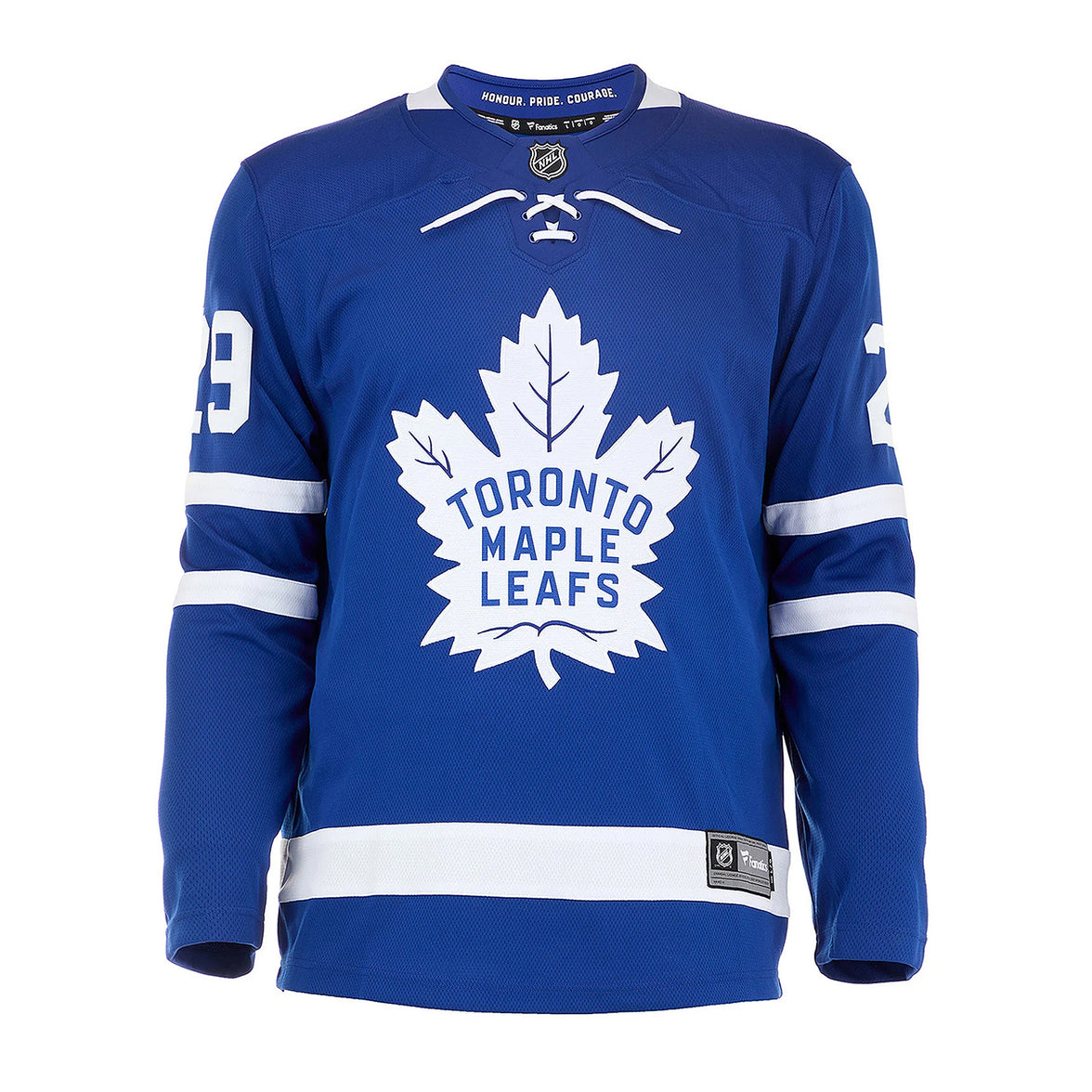 Mike Palmateer Signed Toronto Maple Leafs Fanatics Breakaway Home Blue Jersey - Heritage Hockey™