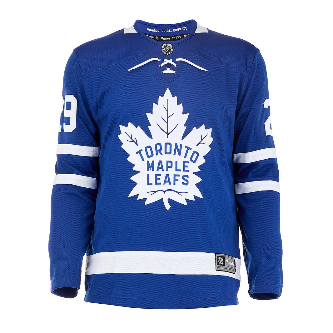 Mike Palmateer Signed Toronto Maple Leafs Fanatics Breakaway Home Blue Jersey
