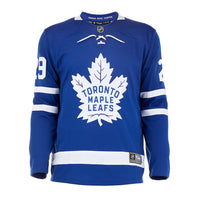Mike Palmateer Signed Toronto Maple Leafs Fanatics Breakaway Home Blue Jersey - Heritage Hockey™