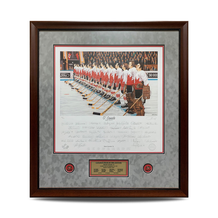 O' Canada – Team Canada 1972 Signed Limited Edition Summit Series Print /972