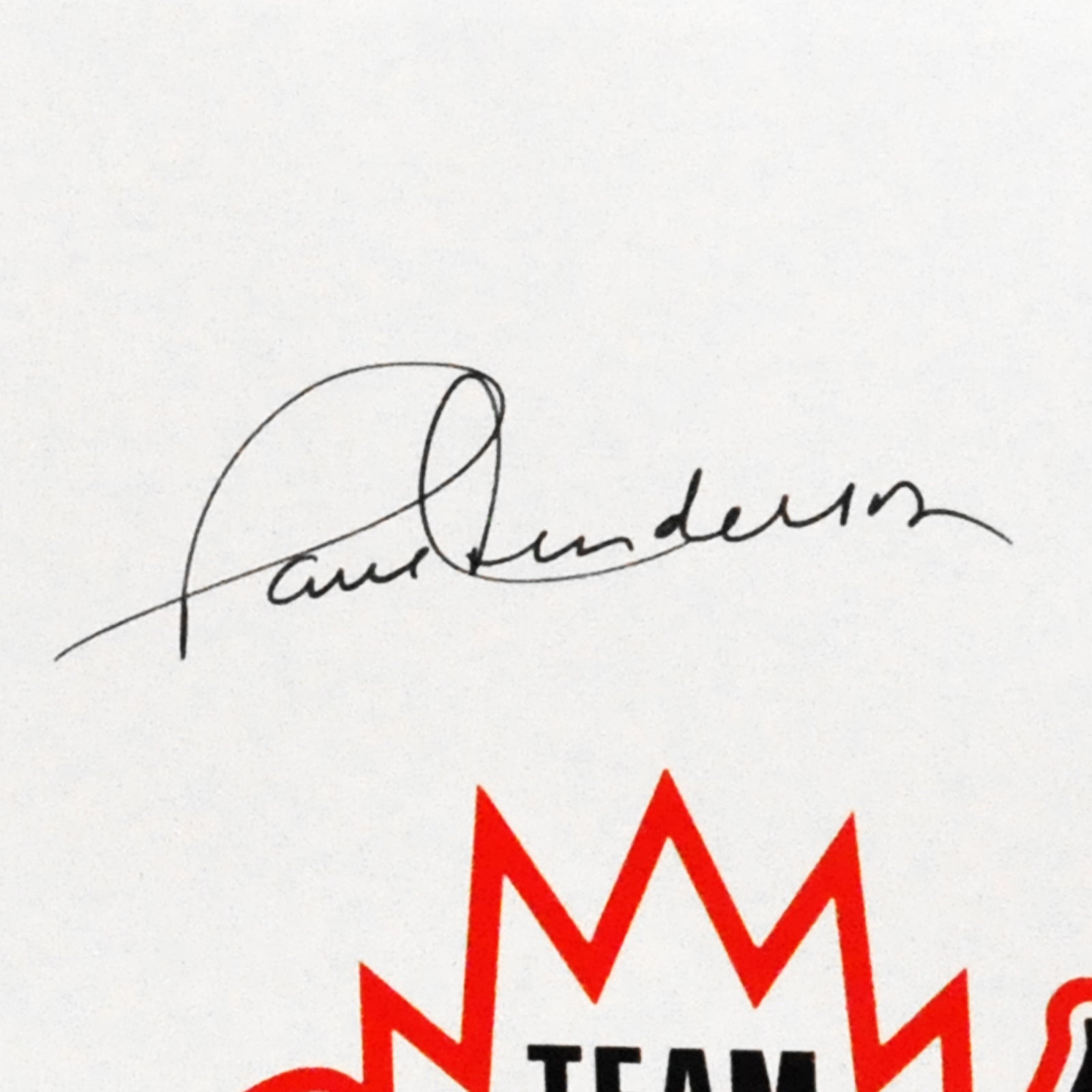 Paul Henderson Signed Team Canada 1972: 40th Anniversary Hardcover Book