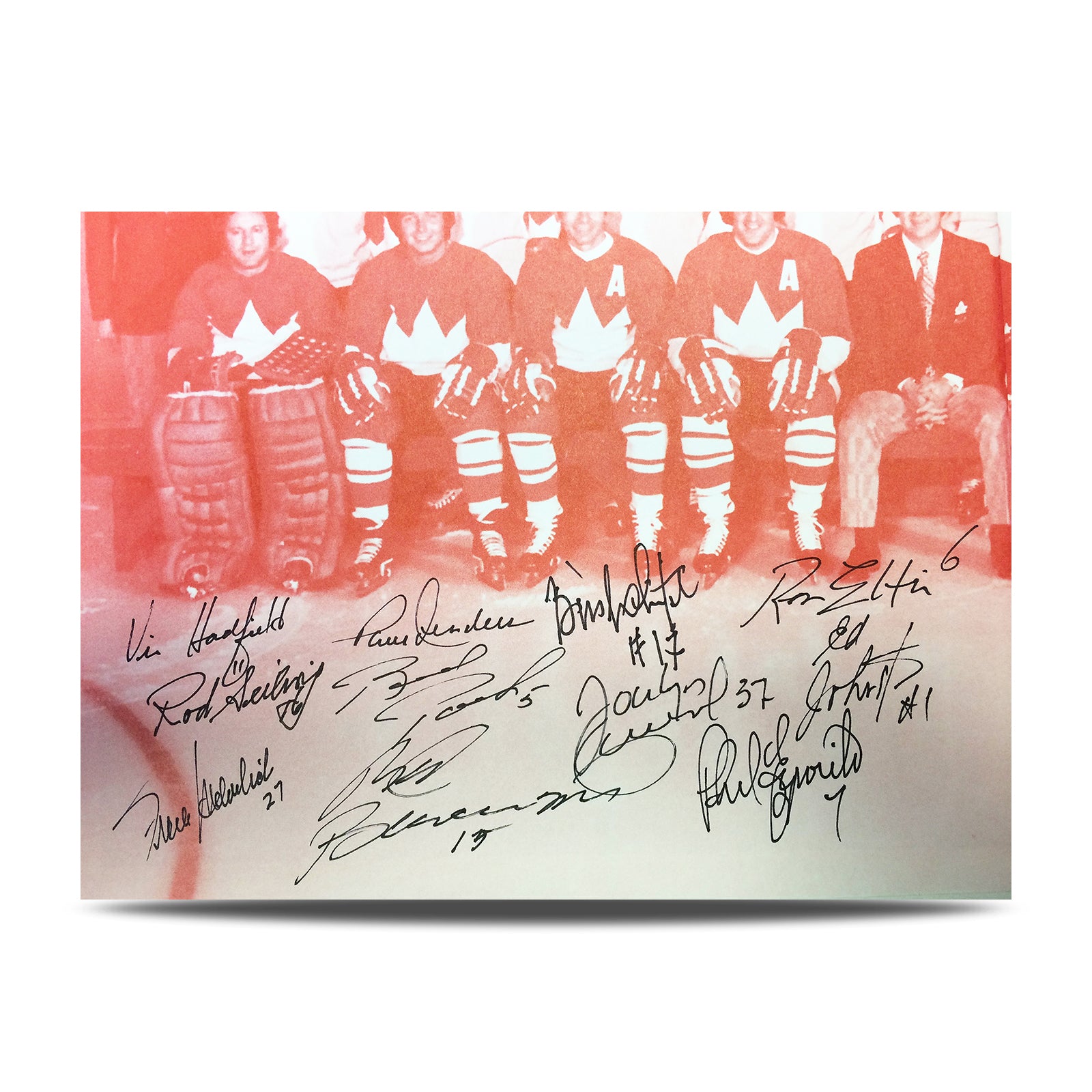 Team Canada 1972: 40th Anniversary Hardcover Book Signed by 24 Players