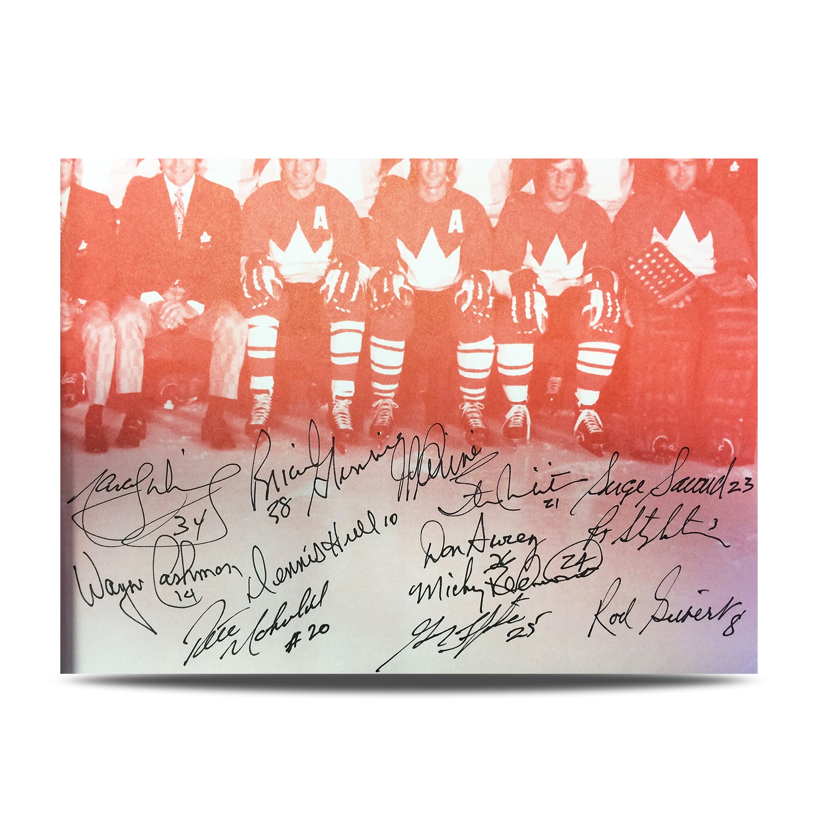 Team Canada 1972: 40th Anniversary Hardcover Book Signed by 24 Players