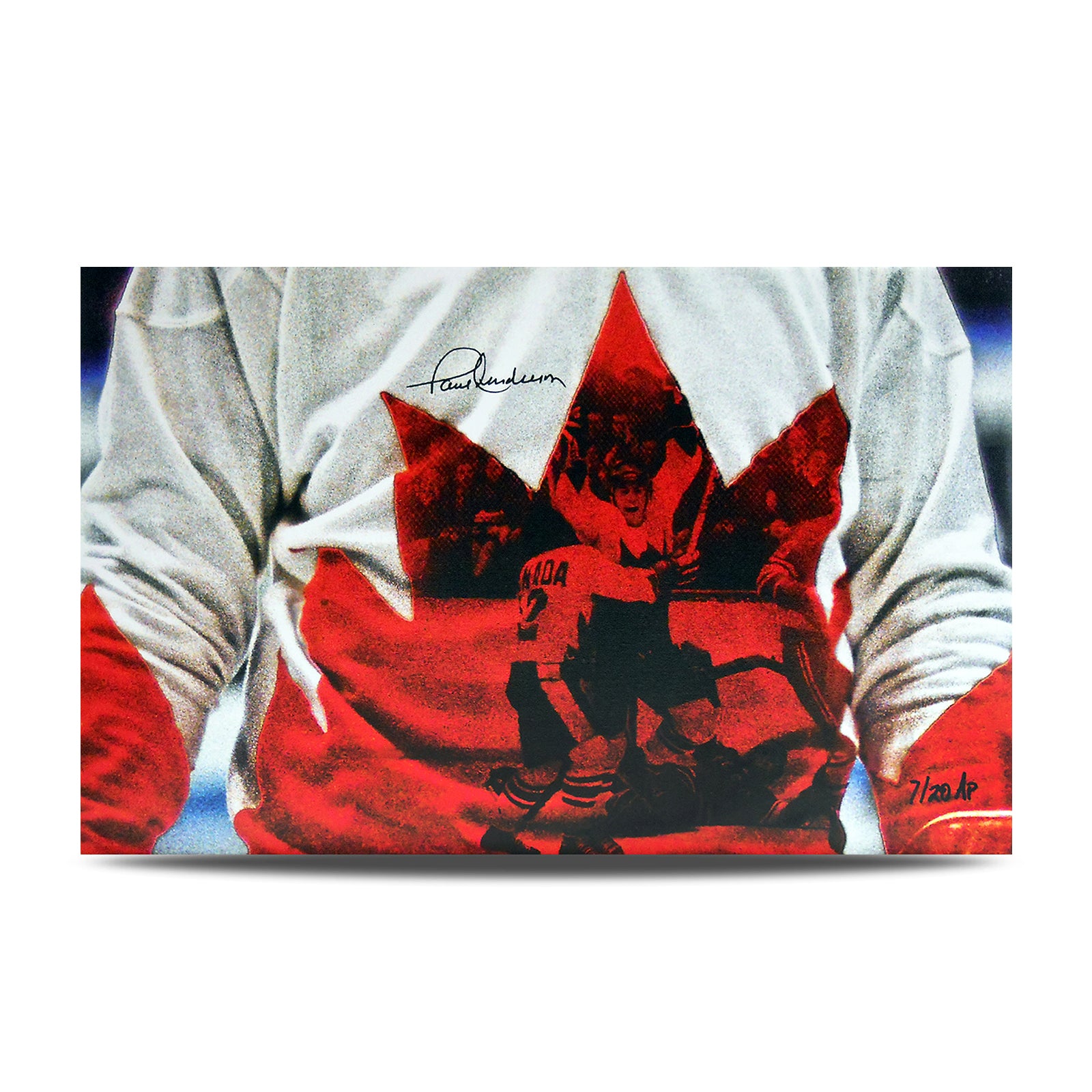 Team Canada 1972 Limited Edition (AP) Canvas Print Signed by Paul Henderson