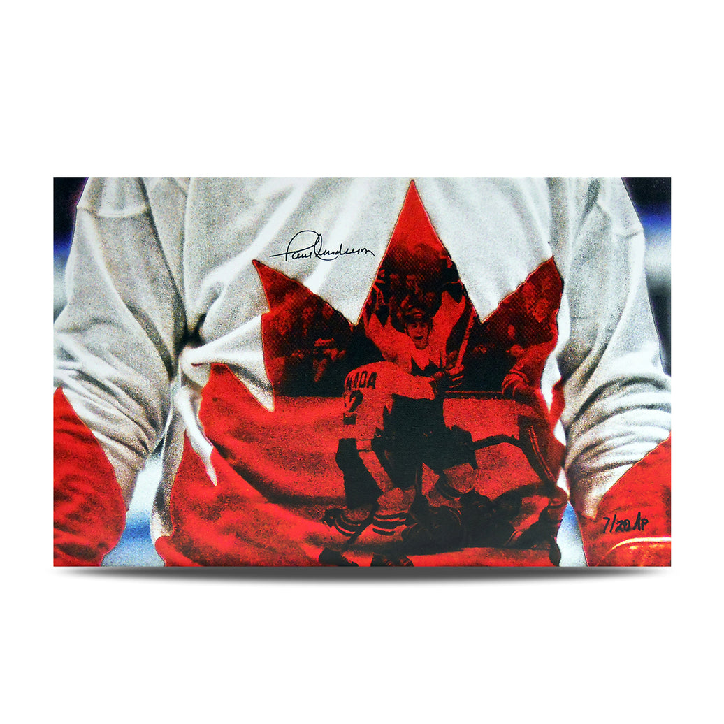 Team Canada 1972 Limited Edition (AP) Canvas Print Signed by Paul Henderson