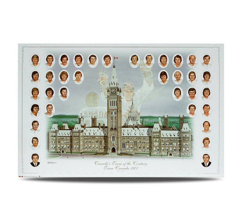 Canada's Team of the Century - Team Canada 1972 Summit Series Plaque