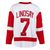 Ted Lindsay Signed Detroit Red Wings Away Jersey