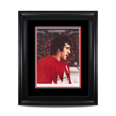 Le discours – Phil Esposito signé 12 x 15 Legends Series Print