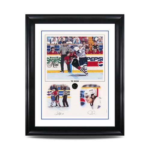 Tie Domi – Signed Toronto Maple Leafs Limited Edition Print