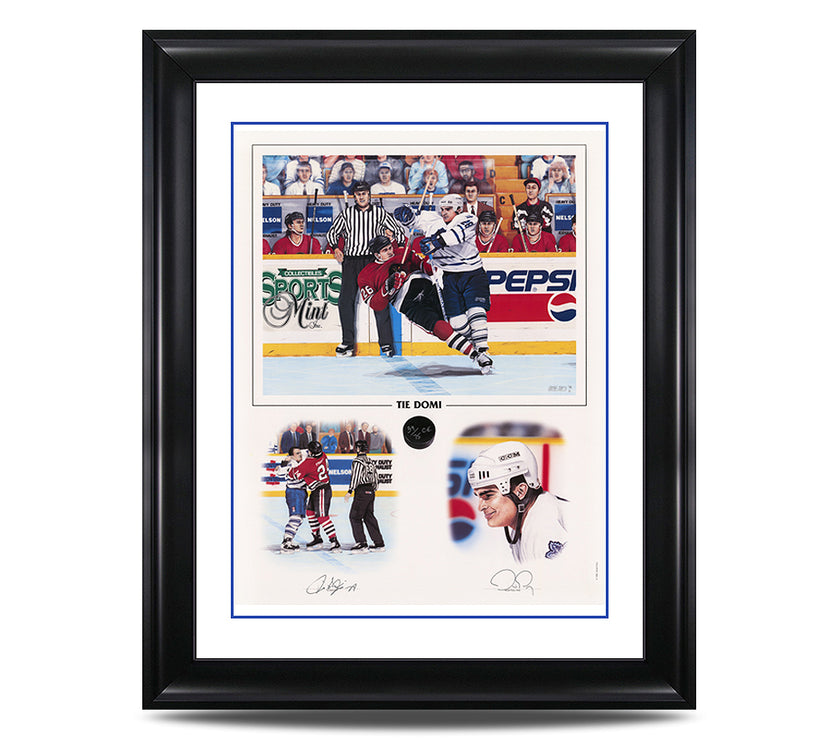 Tie Domi – Signed Toronto Maple Leafs Limited Edition Print