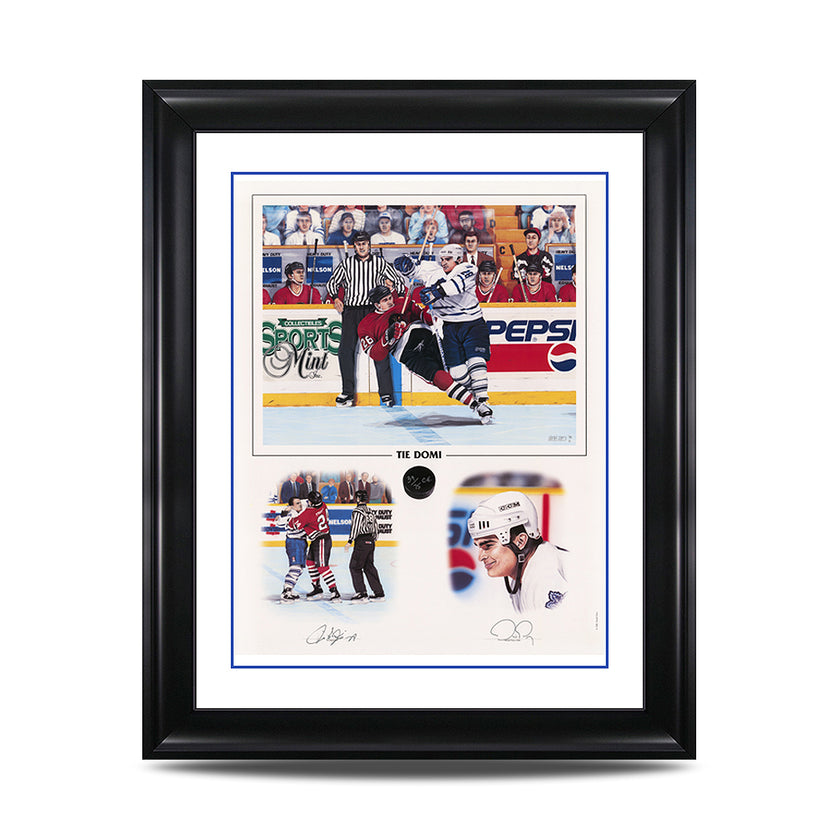 Tie Domi – Signed Toronto Maple Leafs Limited Edition Print