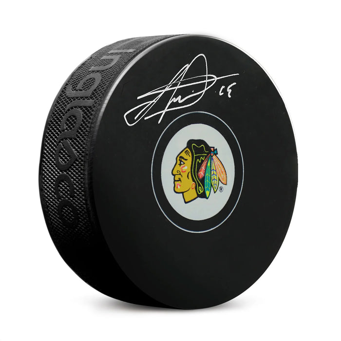 Jonathan Toews Signed Chicago Blackhawks Puck