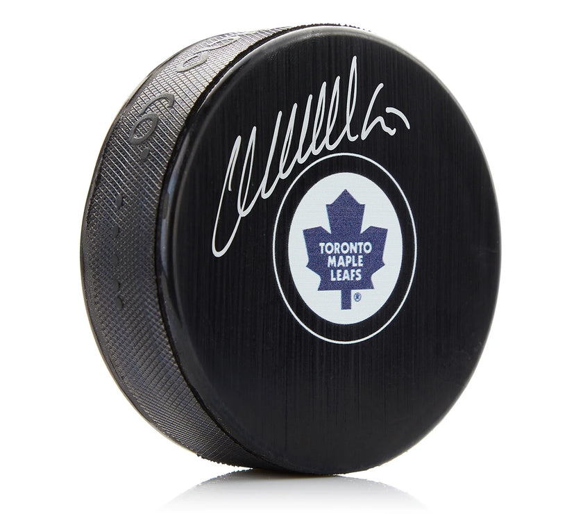 Wendel Clark Signed Toronto Maple Leafs Puck