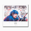 Wayne Gretzky Autographed 20th Anniversary Limited Edition 1999 HHOF Induction Print
