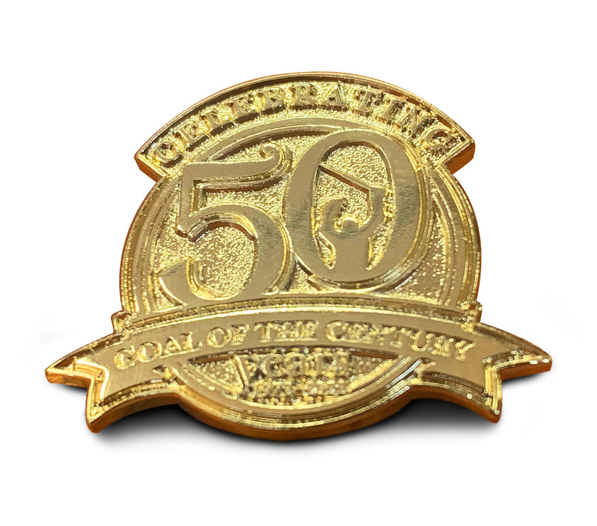 50th Anniversary Paul Henderson Signed Limited Edition Gold Goal of the Century Puck