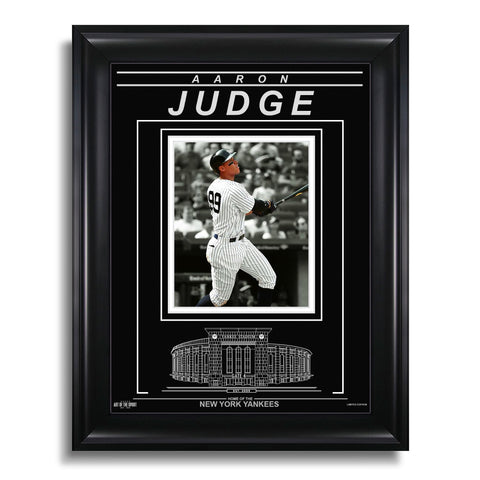 Aaron Judge New York Yankees Photo encadrée gravée – Action Spotlight