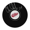 Chris Chelios Signed Detroit Red Wings Puck