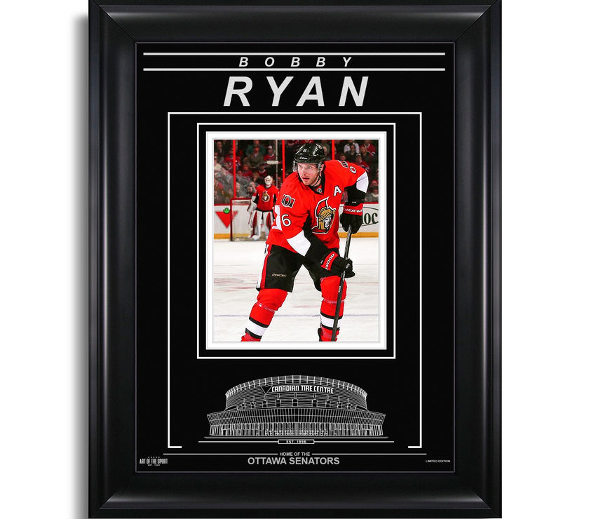 Bobby Ryan Ottawa Senators Engraved Framed Photo - Action - Heritage Hockey™