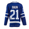 Bobby Baun Signed Toronto Maple Leafs Jersey